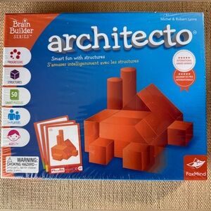 FoxMind ArchiTecto STEM Logic Game | Brain Builder Puzzle | New Sealed NIB‎